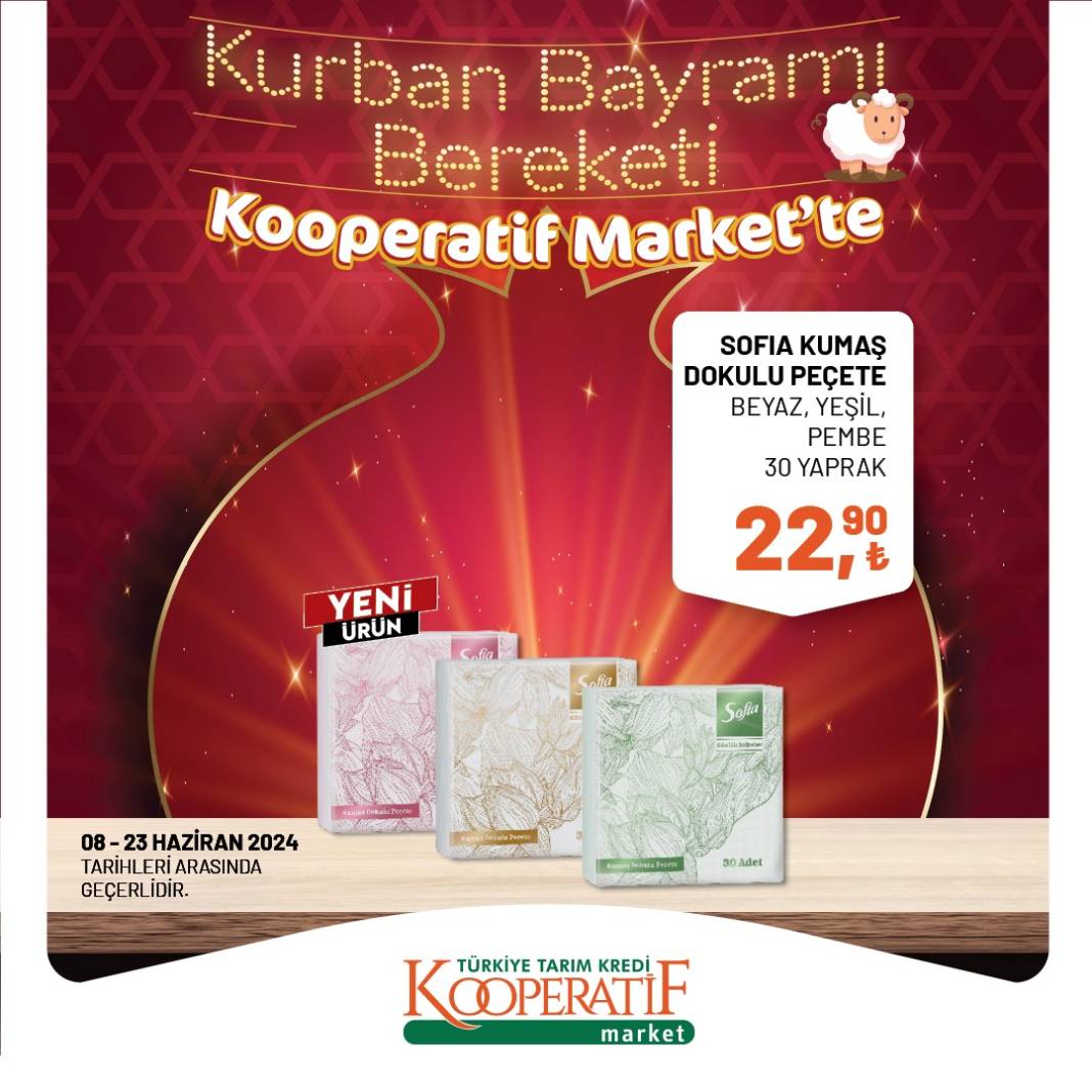 Tarım Kredi Market, dev bayram indirimini duyurdu 107